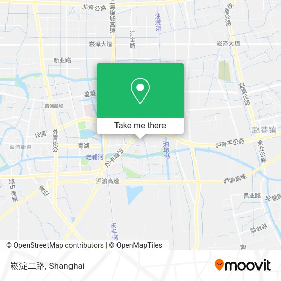 崧淀二路 map