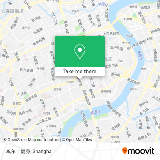 威尔士健身 map