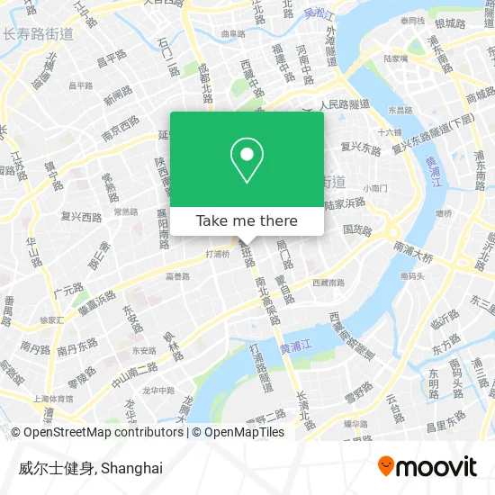 威尔士健身 map