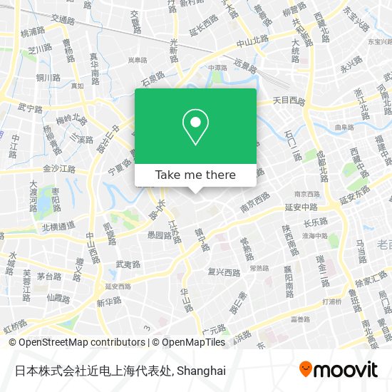 日本株式会社近电上海代表处 map