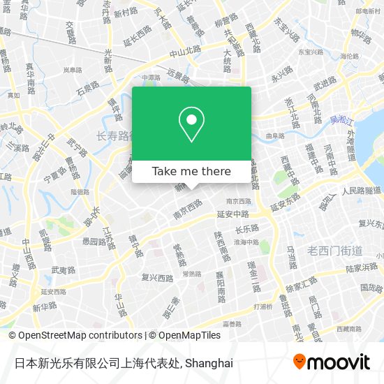 日本新光乐有限公司上海代表处 map