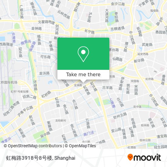 虹梅路3918号8号楼 map