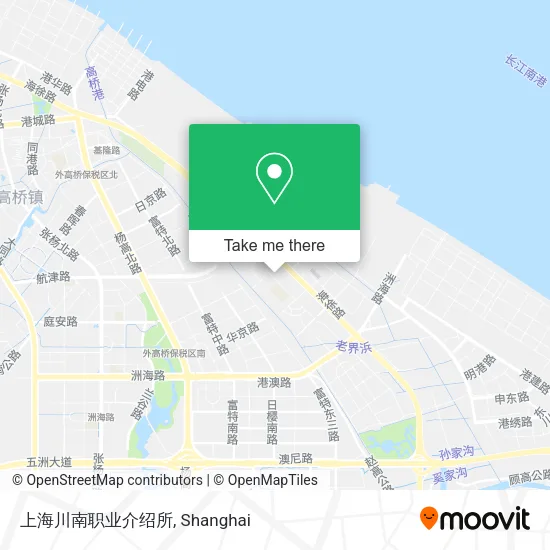 上海川南职业介绍所 map