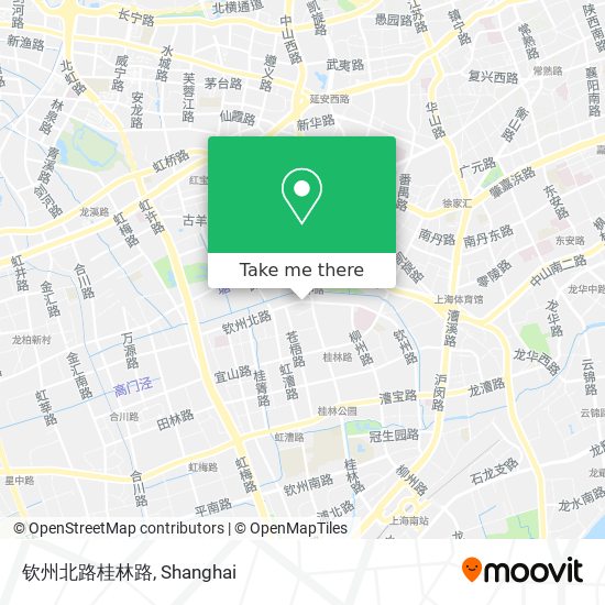 钦州北路桂林路 map