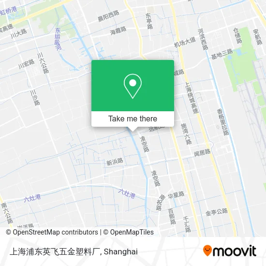 上海浦东英飞五金塑料厂 map