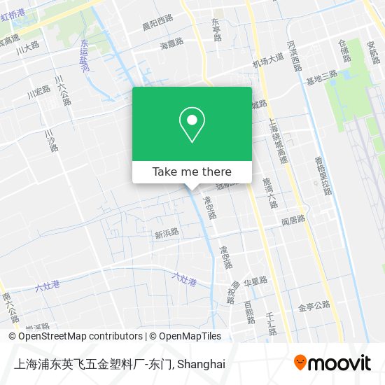 上海浦东英飞五金塑料厂-东门 map