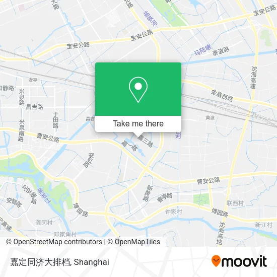 嘉定同济大排档 map