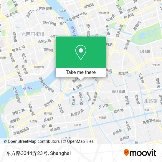 东方路3344弄23号 map