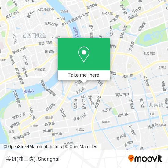 美妍(浦三路) map