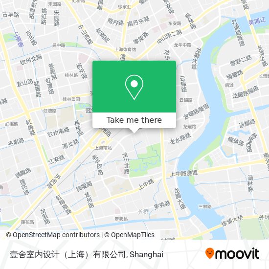 壹舍室内设计（上海）有限公司 map