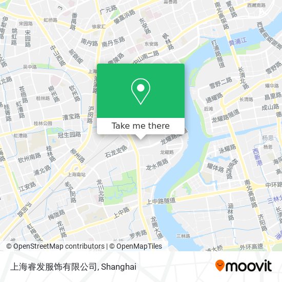 上海睿发服饰有限公司 map