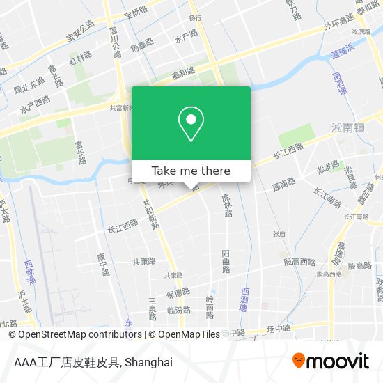 AAA工厂店皮鞋皮具 map