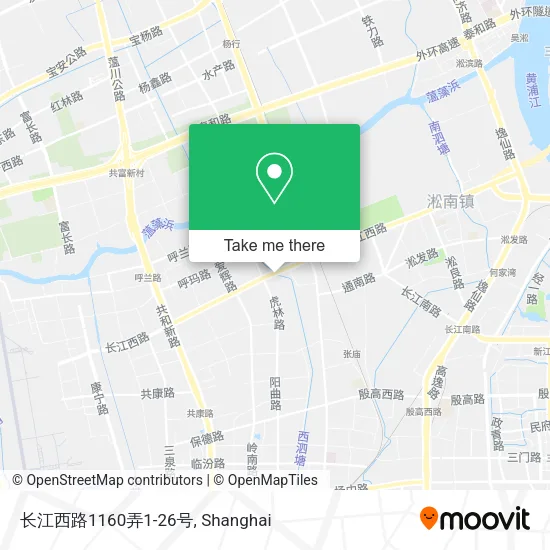 长江西路1160弄1-26号 map