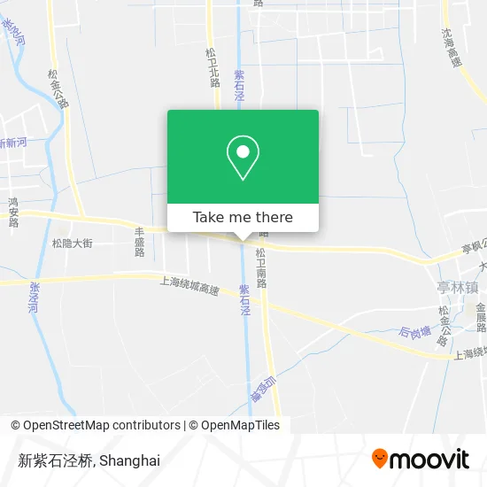 新紫石泾桥 map