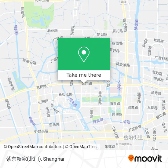 紫东新宛(北门) map