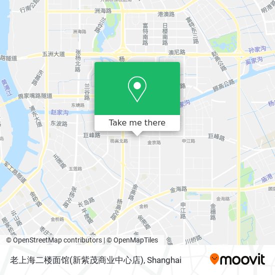 老上海二楼面馆(新紫茂商业中心店) map