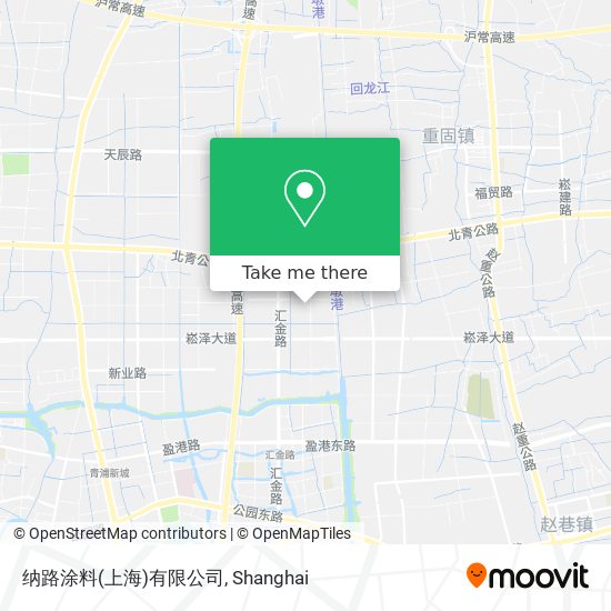 纳路涂料(上海)有限公司 map