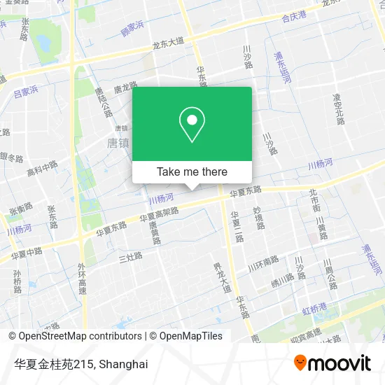 华夏金桂苑215 map