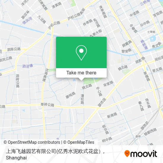 上海飞越园艺有限公司 map