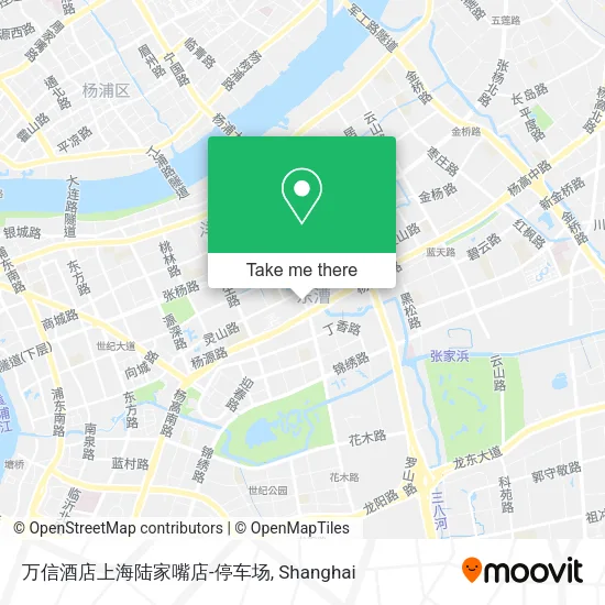 万信酒店上海陆家嘴店-停车场 map