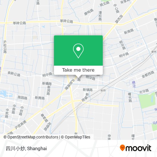 四川小炒 map