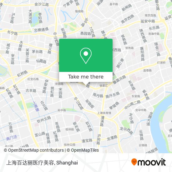 上海百达丽医疗美容 map