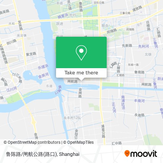 鲁陈路/闸航公路(路口) map