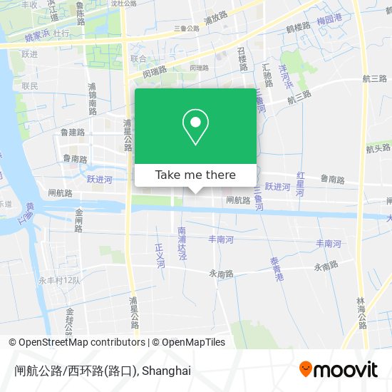 闸航公路/西环路(路口) map