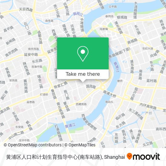 黄浦区人口和计划生育指导中心(南车站路) map