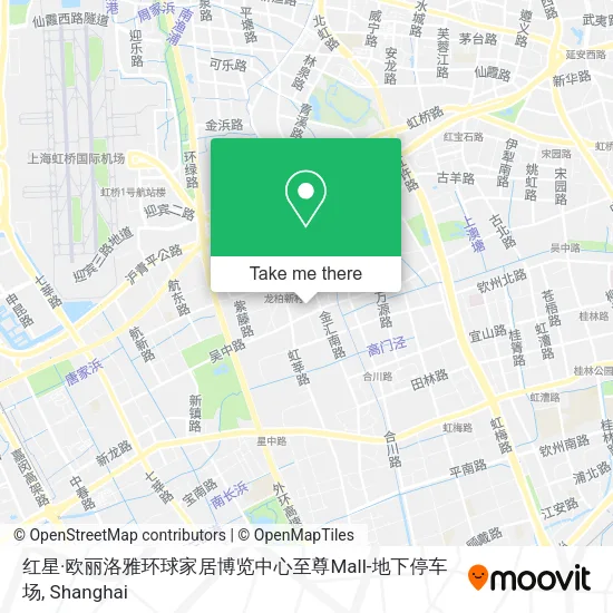 红星·欧丽洛雅环球家居博览中心至尊Mall-地下停车场 map