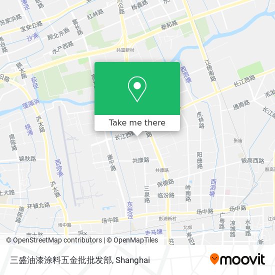 三盛油漆涂料五金批批发部 map