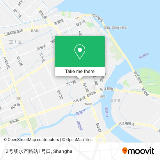 3号线水产路站1号口 map