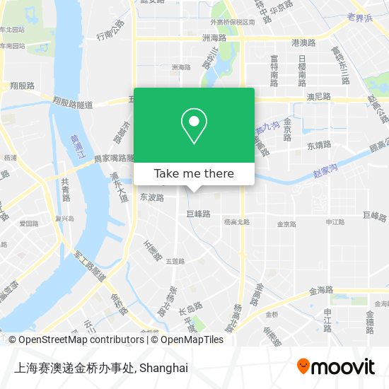 上海赛澳递金桥办事处 map