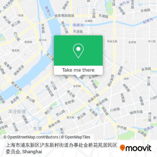 上海市浦东新区沪东新村街道办事处金桥花苑居民区委员会 map