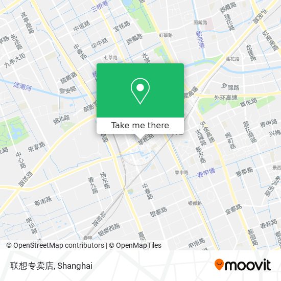 联想专卖店 map