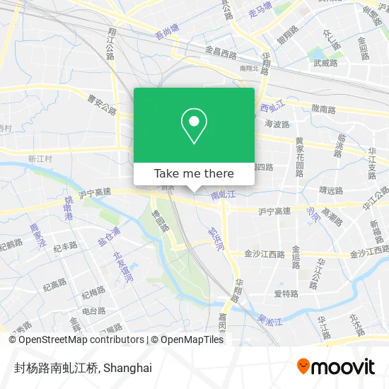 封杨路南虬江桥 map