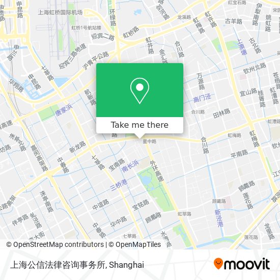 上海公信法律咨询事务所 map
