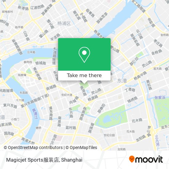 Magicjet Sports服装店 map