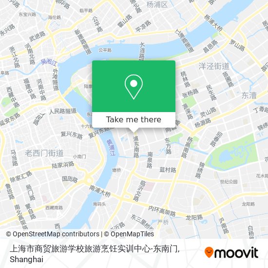 上海市商贸旅游学校旅游烹饪实训中心-东南门 map