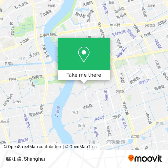 临江路 map
