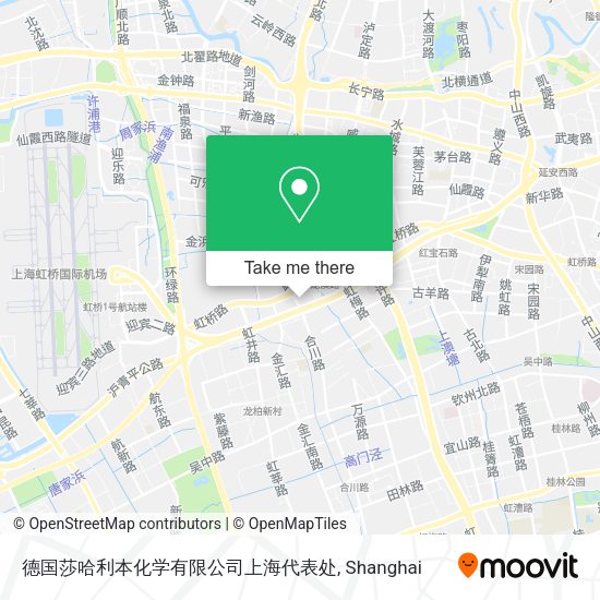 德国莎哈利本化学有限公司上海代表处 map