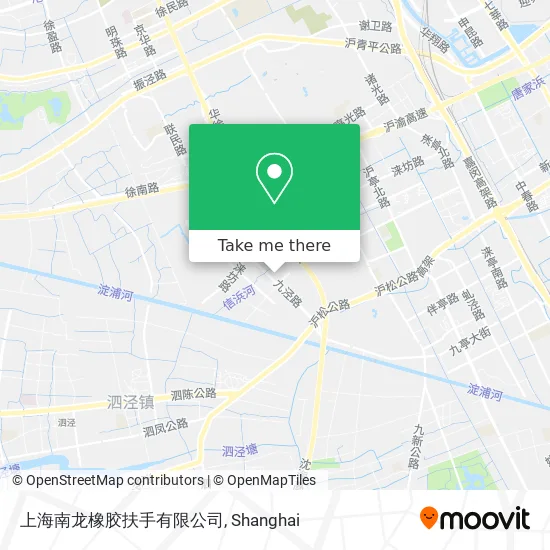 上海南龙橡胶扶手有限公司 map
