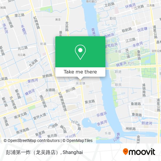 彭浦第一炸（龙吴路店） map