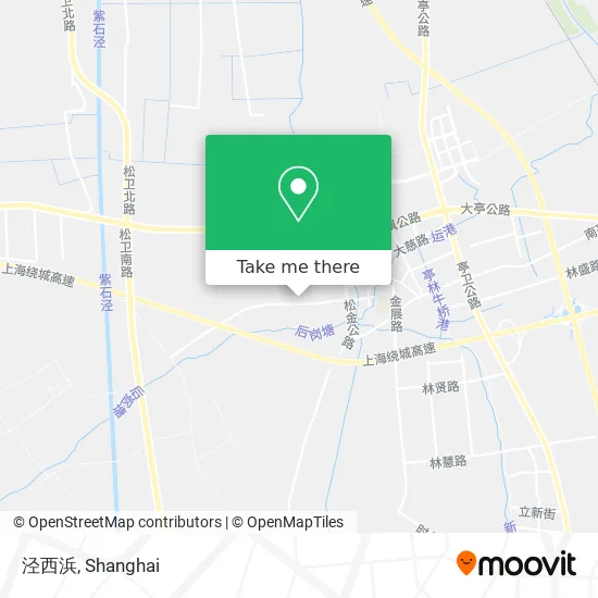 泾西浜 map