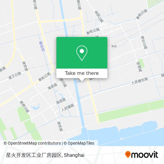 星火开发区工业厂房园区 map