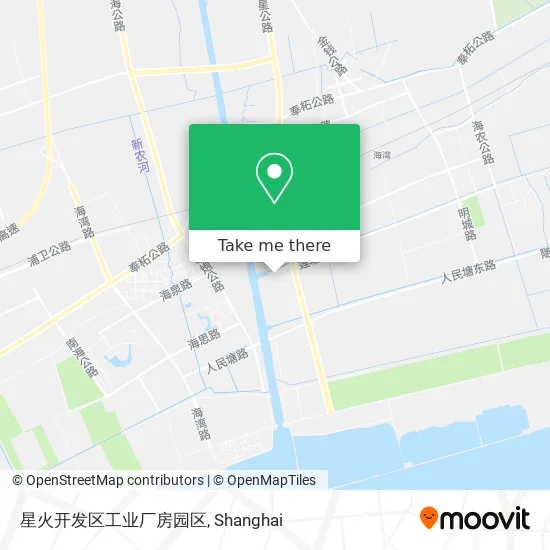 星火开发区工业厂房园区 map