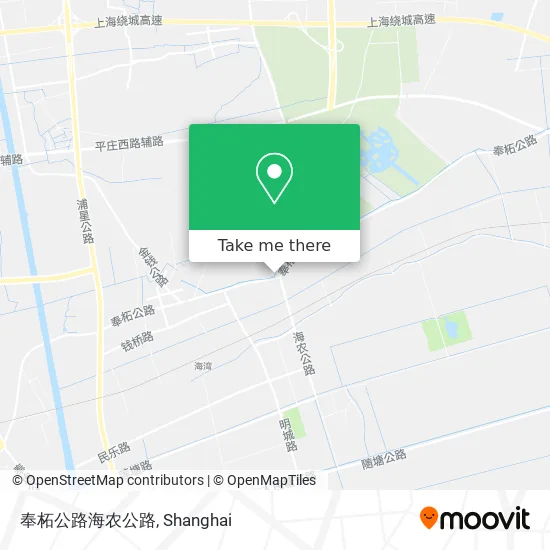 奉柘公路海农公路 map