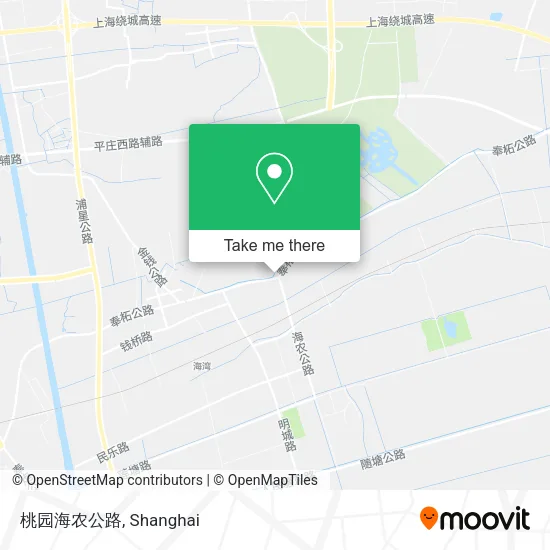 桃园海农公路 map