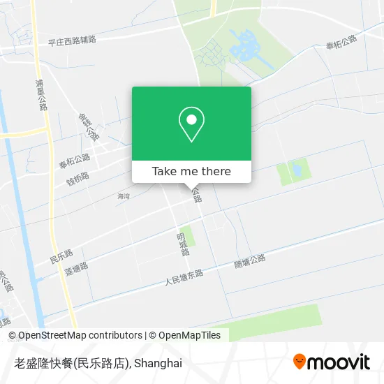 老盛隆快餐(民乐路店) map