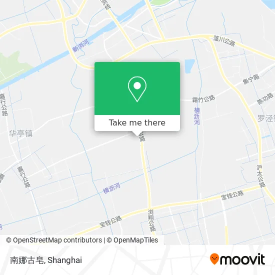 南娜古皂 map